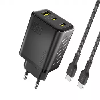 Dudao A29C 65W GaN USB-C Charger with USB-C Cable - Black