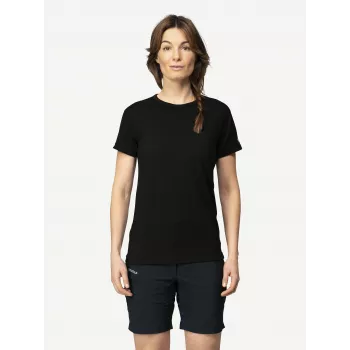 Devold Breeze Plus Merino 200 Women's Active T-Shirt - Black, Size S