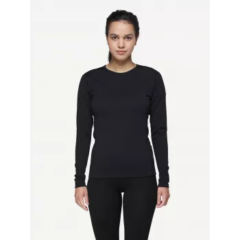Devold Breeze Merino 150 Shirt Women's Base Layer - Black, Size S