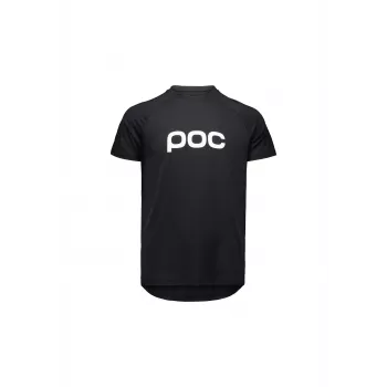 POC Reform Enduro Tee Cycling Jersey - Uranium Black, Size S