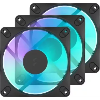 Fractal Design Dynamic 3-14 RGB Black 3-Pack 140mm PWM Fans