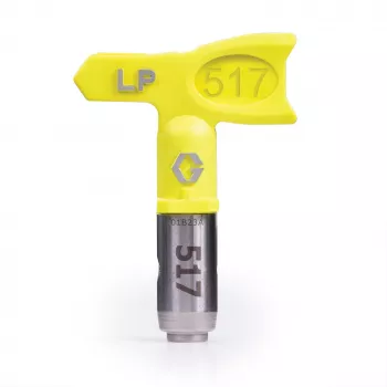 Graco LP517 RAC X Reversible Finishing Nozzle, Yellow, 0.017 inch Orifice, 10 inch Fan Width