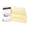 ELCO Color Envelope C5/6 (114 x 229 mm), without Window, Self-Adhesive, 100 g/m², Chamois, 25 Pieces (74617.41)