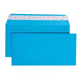 ELCO Color Envelope C5/6 (114 x 229 mm), Without Window, 100 g/m², Intense Blue, 250 Pieces (18833.32)