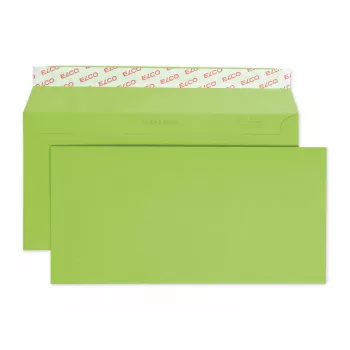 ELCO Color Envelope C5/6 (114 x 229 mm), Without Window, 100 g/m², Green, 250 Pieces (18833.62)