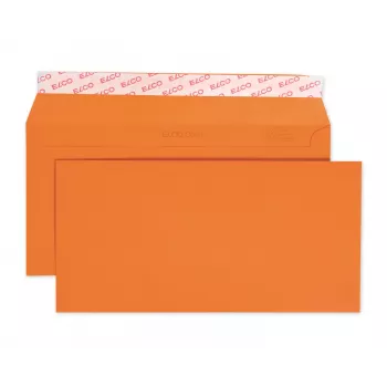 ELCO Color Envelope C5/6 (114 x 229 mm), Without Window, 100 g/m², Orange, 250 Pieces (18833.82)