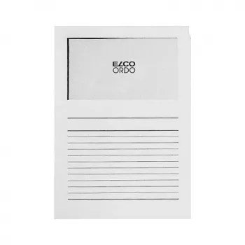 ELCO Ordo Classico Organisation Folder A4, 220 x 310 mm, 120 g/m², White, 100 Pieces (29489.10)