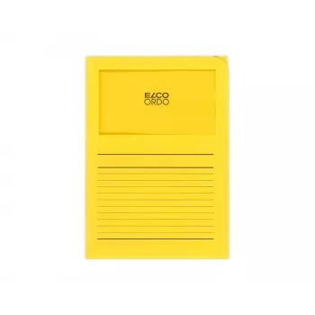ELCO Ordo Classico Organisational File A4, 220 x 310 mm, 120 g/m², Intense Yellow, 100 Pieces (29489.72)