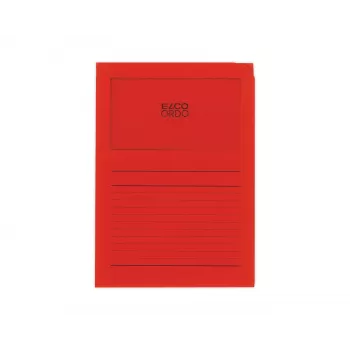 ELCO Ordo Classico Organisational File A4, 220 x 310 mm, 120 g/m², Red, 100 Pieces (29489.92)