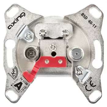 AXING BSD04011 BK/SAT Loop-Through Outlet 11dB 40-2200MHz