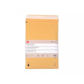 ELCO Ecosafe Paper Padded Bag 250 x 350 mm, Self-Adhesive, Brown, 4 Pieces (74653.92)
