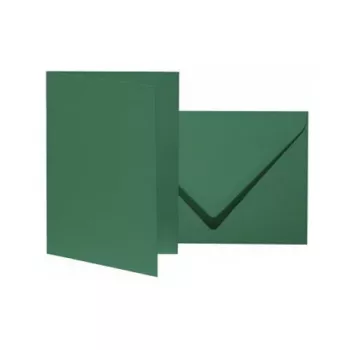 Artoz Papier 10 Folded Cards with Envelopes Mosaic DIN B6