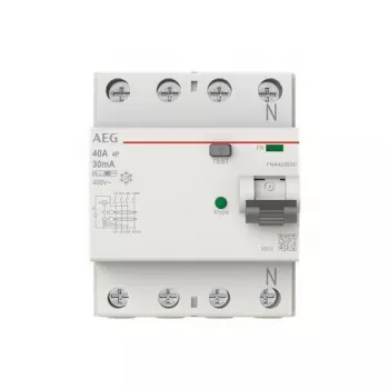 BUSCH-JAEGER Residual Current Circuit Breaker FN440/B30 4P Type B 40A 30mA (2CSF704556R1400)