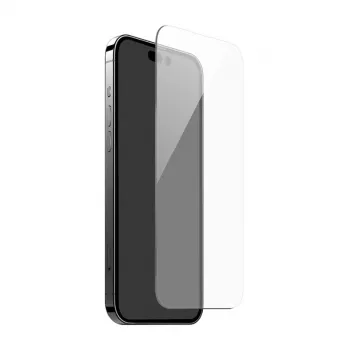 PURO Antibacterial Tempered Glass Screen Protector for Apple iPhone 15 Plus