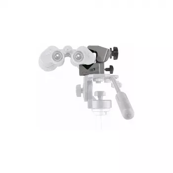Manfrotto Super Clamp 035BN Black Aluminium Clamp Jaw with 16mm Hex Socket and 5/8 inch Receiver, Load Capacity 15 kg