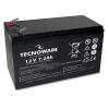 TECNOWARE Power Battery 12V 7.2Ah AGM VRLA with Faston 6.3mm Terminal