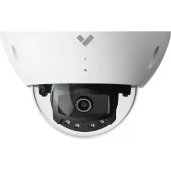 Verkada CD42-E Network Surveillance Camera - Dome - Outdoor - Vandal-Resistant - Colour Day/Night - 5 MP - 2688 x 1944 - Fixed Iris - Fixed Focal Length - LAN 10/100 - PoE+