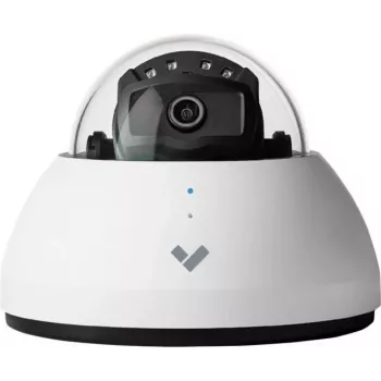 Verkada CD42 Network Surveillance Camera - Dome - Indoor - Vandal-Resistant - Colour Day/Night - 5 MP - 2688 x 1944 - Fixed Iris - Fixed Focal Length - LAN 10/100 - PoE - with 30-Day Cloud Recording