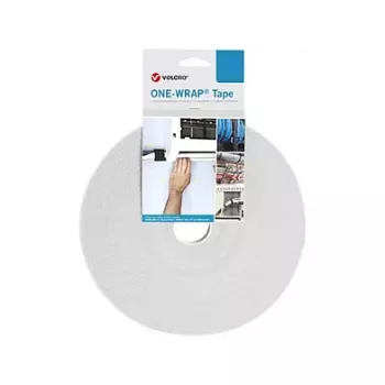 VELCRO One Wrap Tape 25m 13mm White VEL-OW64113