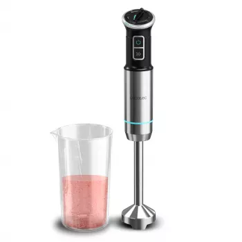 Cecotec Power Neutron 1100MAX Immersion Blender 1100W 21 Speeds Titanium Blades
