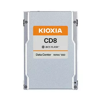 Kioxia CD8-V Series KCD81VUG12T8 12.8 TB SSD, 2.5-inch U.2 (15 mm) NVMe Gen4, Data Centre, Mixed Use, 3 DWPD