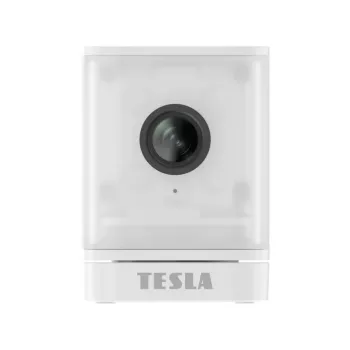 TESLA SecureQ SC10 Smart Home Camera with WiFi, 2K, White