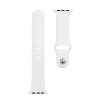 Tactical Apple Silicone Band for Watch 1/2/3/4/5/6/7/SE 42/44/45mm White
