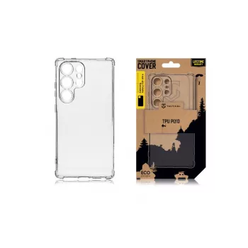 Tactical Back Cover TPU Plyo for Samsung Galaxy S25 Ultra Transparent