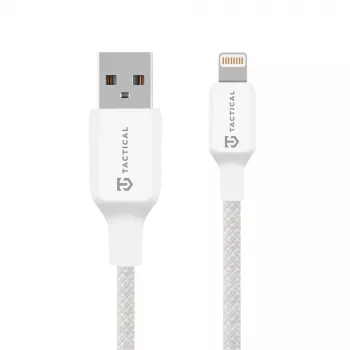 Tactical Stitch Thread Cable USB-A/Lightning White - Cable - Digital/Data