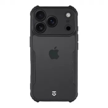 Tactical Back Cover Quantum Stealth iPhone 17 Pro Transparent/Black