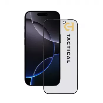 Tactical Glass Shield Privacy 5D for iPhone 17 Pro Black