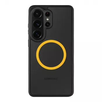 Tactical Back Cover MagForce Hyperstealth 2.0 for Samsung Galaxy S26 Ultra Black/Yellow