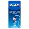 Oral-B Superfloss Dental Floss 50 Pre-Cut Strands