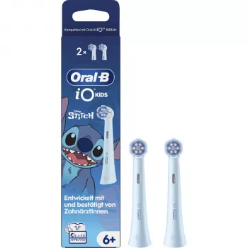 Oral-B iO Replacement Brush Heads Kids Stitch 2 Pack (930802)