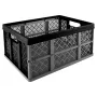 Helit Klappbox Basic H6180495 32L Collapsible Storage Box Black/Grey
