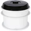 WECK Juicer Combo Set Electric Preserving Cooker with Steam Juicer, 29L, 1800W, Stainless Steel