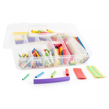 WKK Heat Shrink Tubing Assortment Multi-Colour 127-Piece H-2 Z