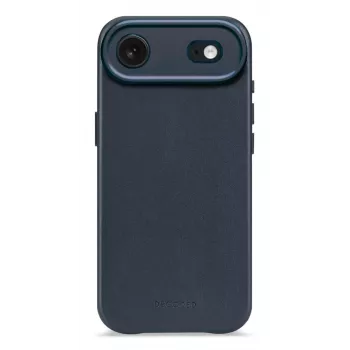 Decoded Leather Back Cover for iPhone 17 Air with MagSafe - Navy Shadow