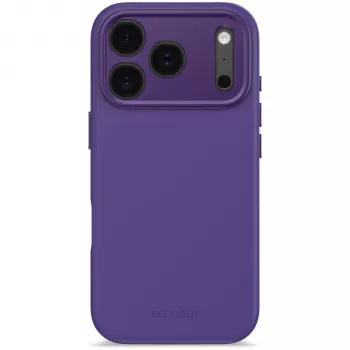 Decoded AntiMicrobial Silicone Back Cover for iPhone 17 Pro with MagSafe (Future Dusk)