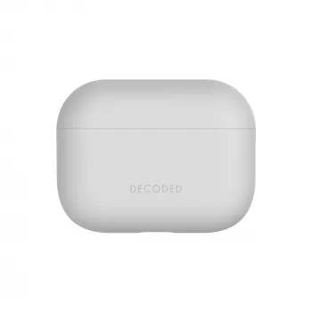Decoded Silicone Aircase Protective Cover for Apple AirPods Pro 3 (Grey)