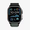 Spigen Rugged Armor Pro WBF1 Band for Apple Watch 44/45/46/49mm Black/Green