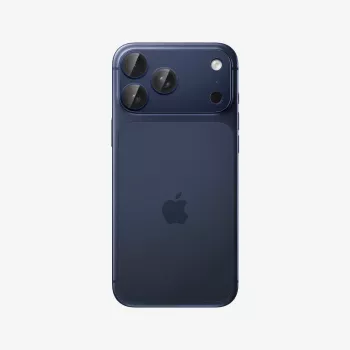 Spigen Optik Pro XL GLAS.TR EZ FIT Camera Protector for Apple iPhone 17 Pro - Blue