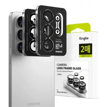 Ringke Camera Frame Protector 2-Pack for Samsung Galaxy S26 Ultra Black