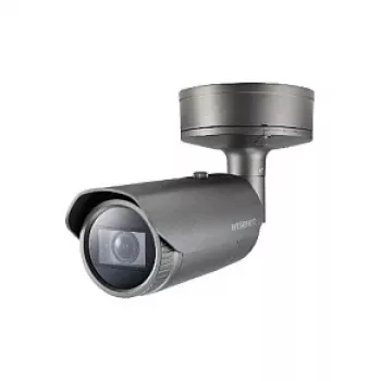 Hanwha Techwin XNO-9082R 8MP 4K Bullet IP Security Camera with Motorised Varifocal Lens, 50m IR, IP66, IK10, PoE