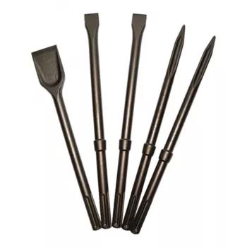 Makita B-30520 SDS Chisel Set, 5-Piece (Point, Flat, Spade)