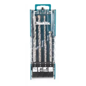 Makita E-15861 SDS-Plus Hammer Drill Bit Set 8-Piece Tungsten Carbide Tipped
