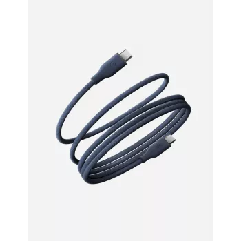 ENERGEA Helix 60 USB-C to USB-C Magnetic Cable 480Mbps 60W 1.5m Blue