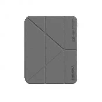 Skinarma Zeta Folio Case for iPad 11 (A16, 2025) / iPad 10.9 inch (10th generation, 2022) - Grey
