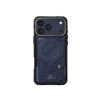 SKINARMA Vigor Case with Mag-Charge Magnetic Ring for Apple iPhone 17 Pro Max, navy blue (SK-IP17PM-VGR-BLU)