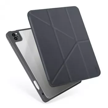 UNIQ Moven Folio Case for iPad 10.2 (2021/2020/2019) - Anthracite Grey